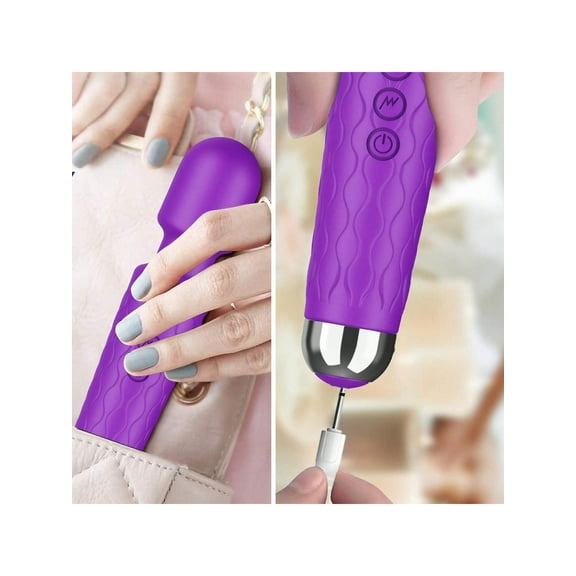 Back Muscle Massager - Body Back Relaxation Massager - Mini - Travel - 5 Modes - for Neck Back Shoulder,Full Body Massager Tension Relief Body MassagerM005