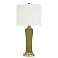thumbnail image 6 of Gild Design House Camila 26" Green Glass Table Lamp, 6 of 6