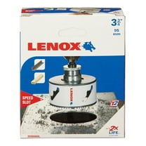 Lenox Speed Slot 3-3/4 in. Dia. x 1.5 in. L Bi-Metal Hole Saw 1/2 in. 1 pc.