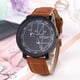 thumbnail image 1 of Reloj de cuarzo para mujer, relojes para mujer, escala inglesa, esfera geométrica, reloj de cuarzo informal de moda para hombres y mujeres, reloj A, 1 of 3