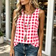 thumbnail image 6 of BUIGTTKLOP Womens Cotton Linen Tank Tops Summer Casual Crew Neck Sleeveless Top Loose Fitted Basic Tunic Shirts 2026, 6 of 8