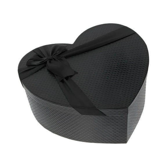 LAMIRO Heart Shape Paper Box Heart Flower Box Gift Box Valentine's Day Gift Box Flower Arrangement Box
