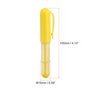 Uxcell 2Pack Fabric Chalk Marker Tailors Liner Chalk Pen Style for Sewing Quilting & Crafts, Yellow