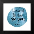 thumbnail image 2 of Lewis, Sheldon 20x20 Black Modern Framed Museum Art Print Titled - See You, 2 of 5