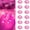 Pink, variant on Asisol 12 Packs Fairy Lights, Battery Operated 7FT 20LED Waterproof Firefly String Lights, Starry Lights for Jar Birthday Wedding Party Bedroom Valentine's Day Decor (Warm White)