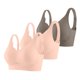 thumbnail image 1 of Brasier Mujer conjunto de 3 Piezas de Sujetador Deportivo sin Costuras y Cómodo para Mujer, con Soporte Ajustable, para Uso En Casa, Ocio y Entrenamiento Durante Toda La Temporada. Mediana, 1 of 4