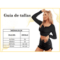 thumbnail image 5 of Set De Dos Blusas Crop Top De Manga Larga Para Mujer Moda UNITALLA, 5 of 5