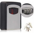 thumbnail image 3 of Secure Key Box with 4-Digit Code, Waterproof Rustproof, for Home, Office, Garage, Gym - Wall Mountable, 3 of 5