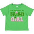 thumbnail image 3 of Inktastic Loves an Irish Girl Girls Toddler T-Shirt, 3 of 5