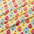 thumbnail image 3 of Singer Fabric, 100% Cotton, Sewing & Crafting, 44" Wide, Colorful Ladybugs, Cut by Yard, 3 of 3