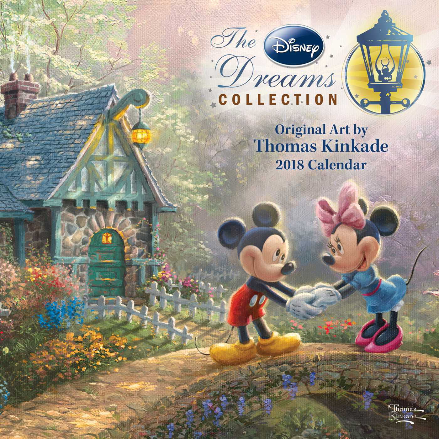 Thomas Kinkade The Disney Dreams Collection 2018 Mini Wall Calendar