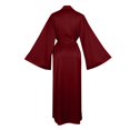 thumbnail image 6 of WCJM Women's Robe Soft Long Sleeve Satin Robe for Women Loungewear Pajama Wrap Housecoat, 6 of 6