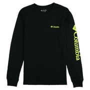 Columbia Men's Sportswear Fundamentals Long Sleeve Shirt Small Black Volt