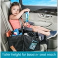 thumbnail image 7 of High Road Car Seat Organizer for the Front Passenger or Back Seat with Cup Holder Dividers and Easy Carry Handle Black, 7 of 7