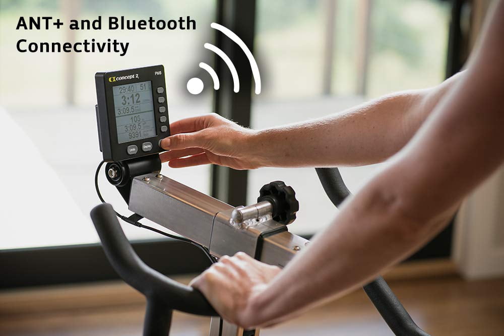 Concept2 BikeErg Stationary Exercise Bike with PM5 Monitor