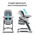thumbnail image 4 of Graco Blossom LX 6-in-1 Convertible Highchair, 4 of 6