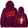 thumbnail image 1 of Sudadera con capucha y2k para hombre y mujer, jersey con estampado de patrón Real Hasta La Muerte Anuel AA, ropa de calle para parejas, jersey de Hip-Hop, tallas grandes, Otoño e Invierno xuanjing  unisex, 1 of 2