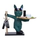thumbnail image 1 of Bulldog Cool Sculpture Candy Misceláneas Figuras de arte de resina para Office Coffee Shop, 1 of 7