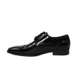 thumbnail image 4 of Men's Giovanni Shoes High Quality Leather Wing Tip Derby LINCOLN Black, 4 of 8
