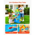 thumbnail image 2 of Double Sided Sand Water Table for Toddlers with 37 Accessories Outdoor Sensory Play Activity Table for Kids 3+ Years, 2 of 6