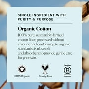 Sky Organics Organic Baby Cotton Swabs for Baby, 100% Pure Organic Cotton, GOTS Certified Organic Cotton, 60 Count