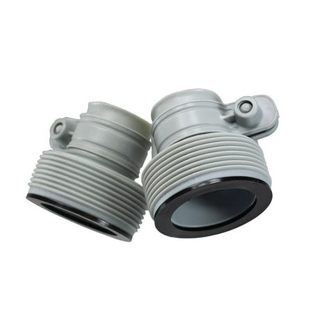 

2 Pieces Filter Pump Interface 1.25 Inch Hose Adapter B Kit Suitable for Pump and Seawater Systems