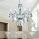 thumbnail image 3 of Lámpara Candil de Cristal Ilios Innova 6 Focos Estilo Europeo Elegante, 3 of 9