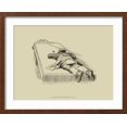 thumbnail image 2 of Art.com Pool Hall Antics IX Art Print, Brown Frame Wall Art, 21" x 17", 2 of 5
