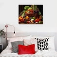thumbnail image 4 of Nawypu Kitchen Picture Wall Art Food Canvas Print Fresh Fruits and Vegetables Painitng for Dining Room Restaurant Decor, 4 of 4