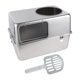 thumbnail image 2 of Caja de arena para gatos con capucha y tapa, orinal extraíble con solapa en la puerta frontal, suministros reutilizables para mascotas, arenero para sin pedal, 2 of 8