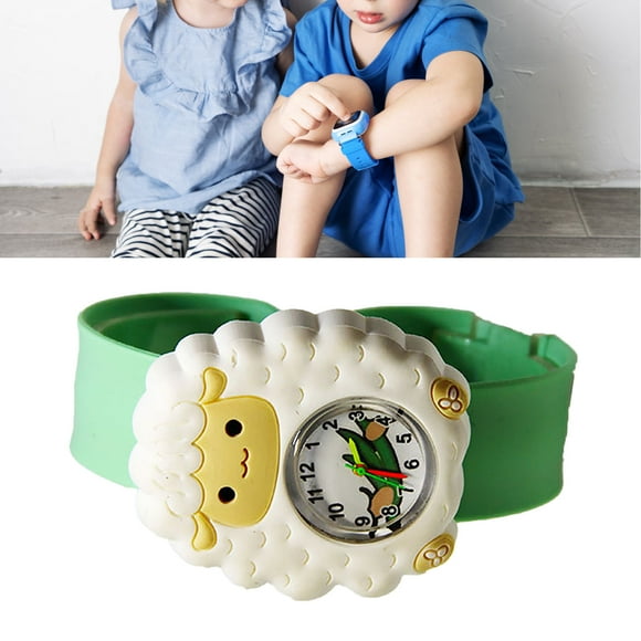 Reloj para Niños y Niños, Cómodo de Llevar, Reloj de Pulsera Electónnico de Dibujos Animados, Relojes para Profesores, Regalos de Juguete