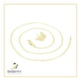 thumbnail image 5 of BEBERLINI Women Butterfly CZ Pendant Necklace Set 14K Gold Filled Cuban Chain Jewelry 20", 5 of 9