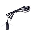 thumbnail image 1 of E12 Interruptor de atenuación Línea de lámpara de sal Cristal Línea de conexión de lámpara de sal con enchufe de EE. UU. (Negro), 1 of 7