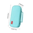 thumbnail image 3 of Ohmyroo Large Capacity Canvas Pen Case Multi Layer Portable Stationery Organizer For Office Professionals, 3 of 6
