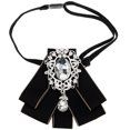 thumbnail image 1 of KAKOWELY Complet Nœud Papillon en Strass Complet Nœud Papillon en Strass Robe de Performance pour Enfant Nœud Papillon en Strass pour Déco6.69"X4.13"X0.98 Pouces, 1 of 5