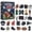 B, variant on Christmas Rugby Lover Advent Calendar 2026, 24 Days Countdown Blind Box with 2D Acrylic Ornaments, Festive Holiday Surprise Decor for Tree & Home