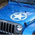 thumbnail image 2 of 50cm Big Stickers on Cars Army Star Distressed Decal for Jeep Sticker Large Vinyl Military Hood Graphic, 2 of 3