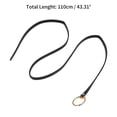 thumbnail image 3 of Unique Bargains 1 Pc Festival Wrap Belt Elegant Minimalist Circle Ring Adjustable Waist Cord for Women Black, 3 of 5