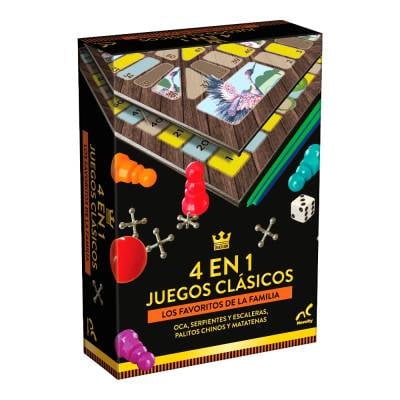 Juego Clásicos Novelty 4 en 1
