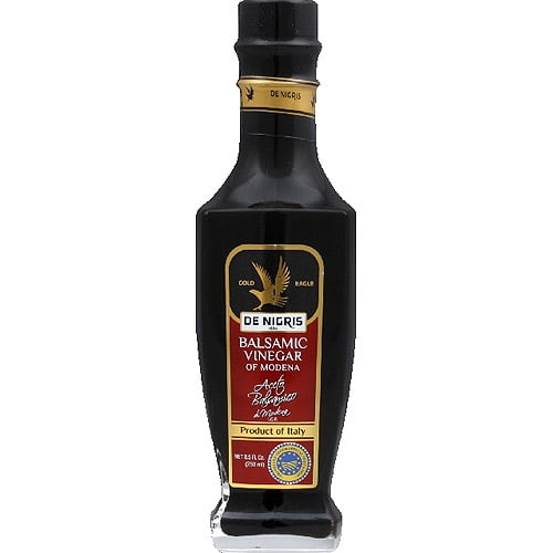 De Nigris Balsamic Vinegar of Modena, 8.5 fl oz, (Pack of 6) Walmart