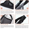 thumbnail image 4 of Dog Air Mesh Breathable and Drinkable Pet Muzzle for Anti Biting Anti Barking LickingBlack, 4 of 7