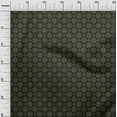 thumbnail image 3 of oneOone Silk Tabby Black Fabric Geometric Dress Material Fabric Print Fabric By The Yard 42 Inch Wide, 3 of 4