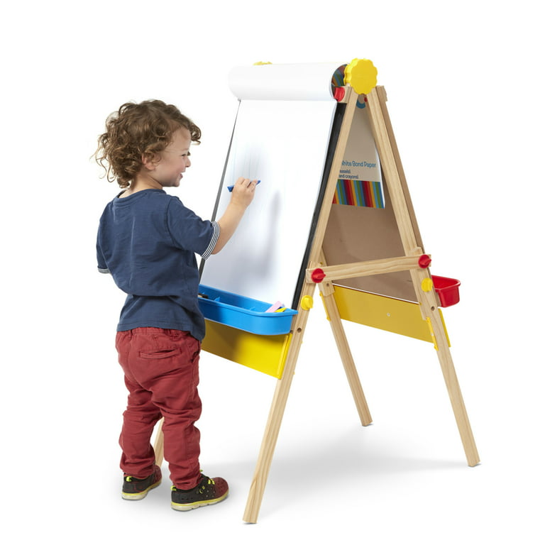  Melissa & Doug Art Essentials Easel Pad (17 x 20 inches) With  50 Sheets of White Bond Paper : Melissa & Doug: Toys & Games