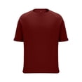 thumbnail image 2 of Busydd T Shirts for Man Loose Oversized Solid Color Tee Shirts Casual Summer Short Sleeve Round Neck Mens Tshirt M, 2 of 7