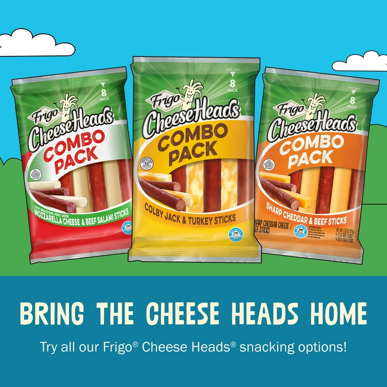 DOIT FANS リスパ 特典 8枚 コンプ 3セット 24枚 Frigo® Cheese Heads® Colby Jack Cheese & Turkey Sticks, 6.3 oz, 8