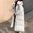 thumbnail image 3 of Deals 2024锛?Winter Coats for Women Plus Size Parka Down Thick Heavy,Elevate Your Winter Wardrobe: Plus Size Winter Coats on Sale Top,Coats for Women Long - White M, 3 of 4