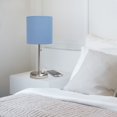 thumbnail image 6 of Mod Lighting and Decor Stick Lamp with USB Charging Port - 19.5" - Silver and Blue, 6 of 9