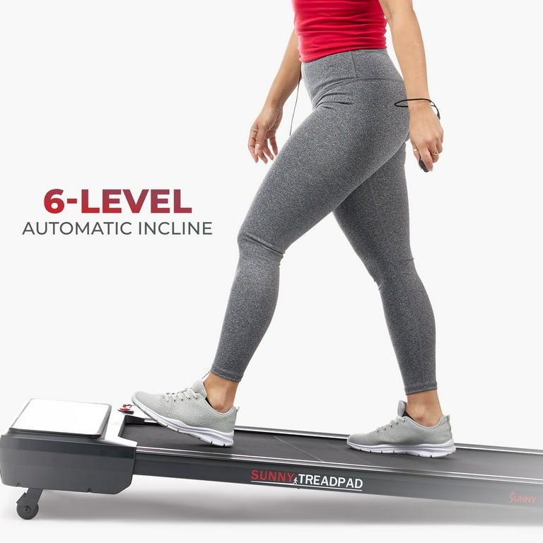Sunny Health & Fitness Home Walking Pad, Compact Smart Sunny Health & Fitness Home Walking Pad, Compact Smart