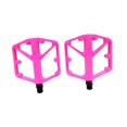 thumbnail image 3 of Almencla 2 Pcs Pédales de Vélo Pédales Plates pour Accessoires de Cyclisme Réparation de Vélo de Route Rose, 3 of 8
