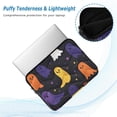 thumbnail image 2 of FORMRS 13-13.3 inch Laptop Sleeve Case Soft Carrying Quilted Computer Bag Cover, Halloween Colorful Ghosts, 2 of 7